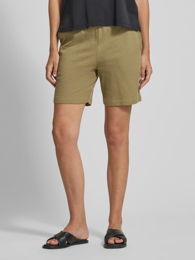 Fynch-Hatton short met zijzakken met steekzakken Kaki - 4