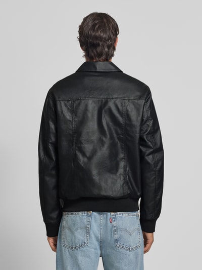 MCNEAL Kurtka z imitacji skóry Czarny 5