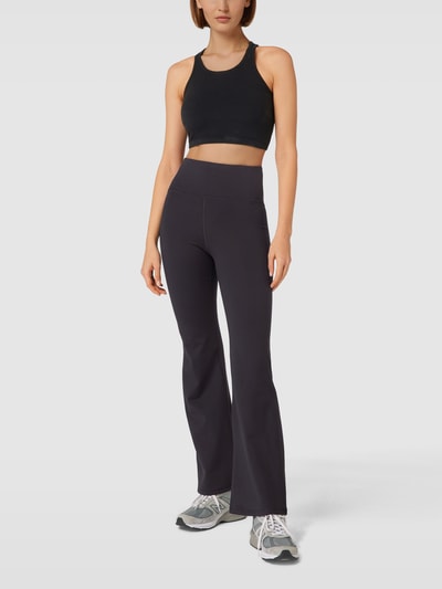 DKNY PERFORMANCE Flared Leggings mit elastischem Bund Modell 'BALANCE' Black 1