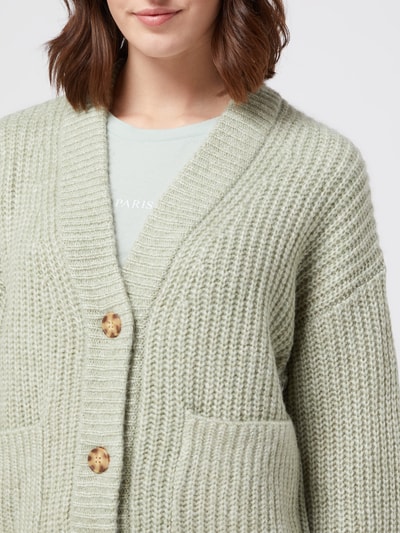 OPUS Oversized Cardigan in Melange-Optik Modell 'Daphni'  Mint 3