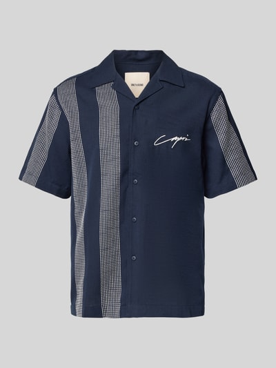 ONLY & SONS Koszula casualowa z listwą guzikową model ‘SEIO’ Ciemnoniebieski 2