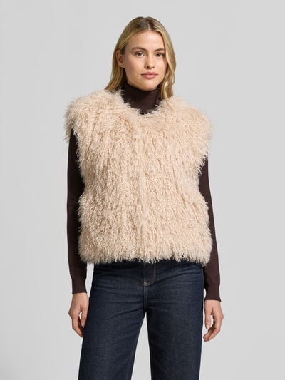 OAKWOOD Weste aus Kunstfell Modell 'BETH' Beige 4
