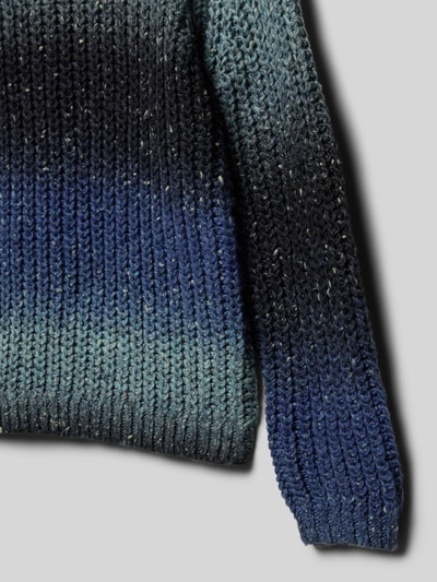 s.Oliver RED LABEL Regular fit gebreide pullover met ronde hals Blauw - 2