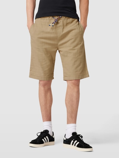 REVIEW Bermudas mit Tunnelzug Beige 4