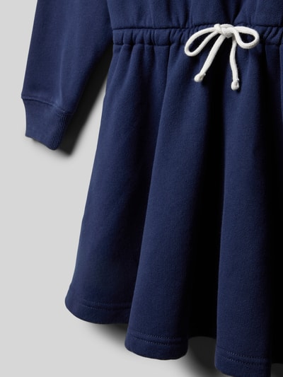 Polo Ralph Lauren Kids Regular fit jurk met logoprint Marineblauw - 2