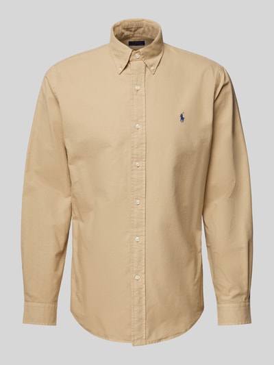 Polo Ralph Lauren Custom fit vrijetijdsoverhemd met button-downkraag Beige - 1