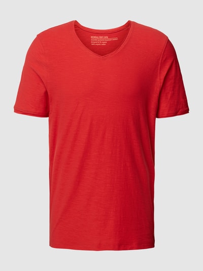 MC NEAL T-shirt met labelprint Rood - 2