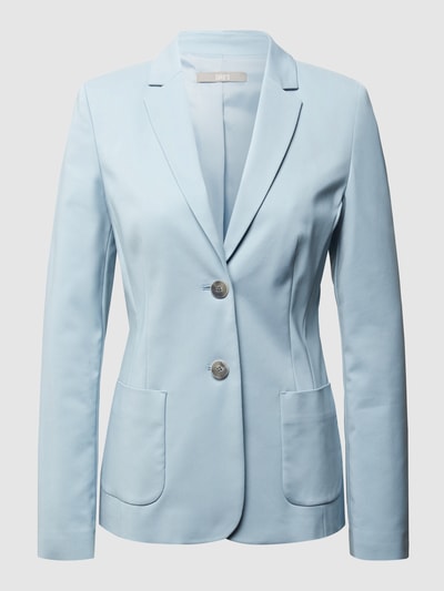 Jake*s Collection Blazer mit 2-Knopf-Leiste  Rauchblau 2