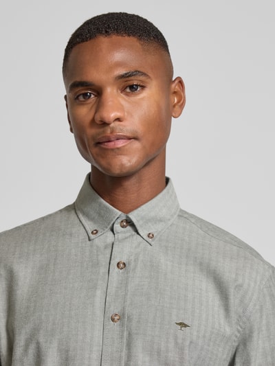 Fynch-Hatton Regular Fit Freizeithemd mit Button-Down-Kragen Bottle 3