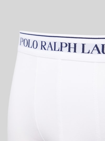 Polo Ralph Lauren Underwear Obcisłe bokserki z elastycznym paskiem z logo w zestawie 3 szt. Biały 2