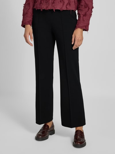 Raffaello Rossi Straight Fit Bundfaltenhose Modell 'RENEE' Black 4