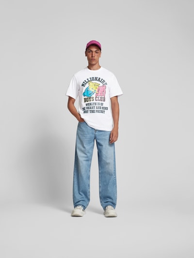 Billionaire Boys Club T-Shirt mit Statement-Print Weiss 1