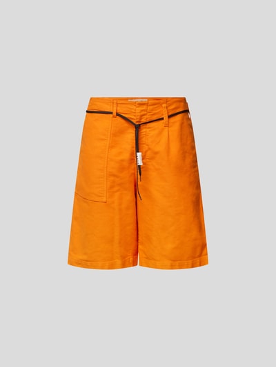 Marni Jeansshorts mit Label-Patch Orange 2