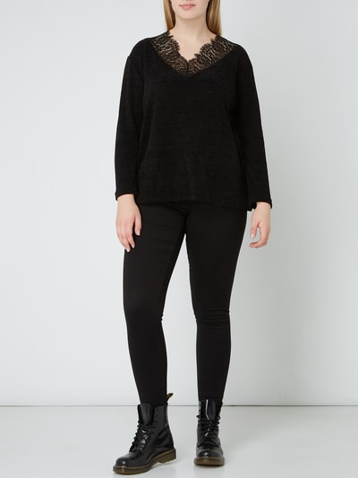 ONLY CARMAKOMA PLUS SIZE Leggings in Leder-Optik Modell 'Carrool' (black)  online kaufen