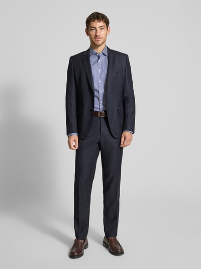 SEIDENSTICKER REGULAR FIT Regular fit zakelijk overhemd met kentkraag, model 'New Kent' Marineblauw - 1