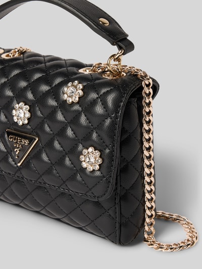 Guess Handtas met doorgestikte naden, model 'EVERLEE' Zwart - 3