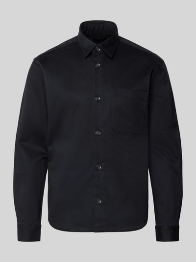 JOOP! COLLECTION Regular Fit Hemdjacke aus reiner Baumwolle Modell '274Kinan' Marine 2