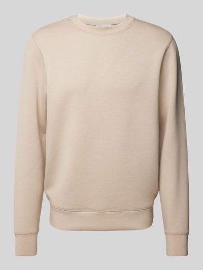 Casual Friday Sweatshirt met ribboorden, model 'Sebastian' Steengrijs - 2