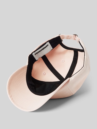 Armedangels Basecap mit Label-Stitching Modell 'YENAAS' Rosa 2