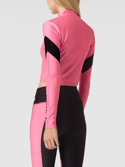 PUMA PERFORMANCE Cropped Longsleeve mit Label-Details Modell 'Eversculpt' Pink 5