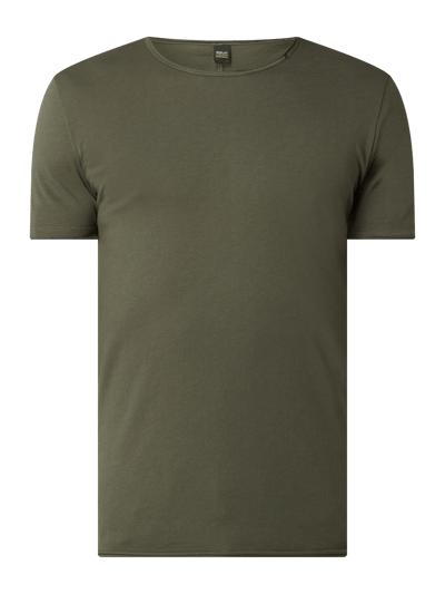 Replay T-Shirt aus Baumwolle Oliv 2