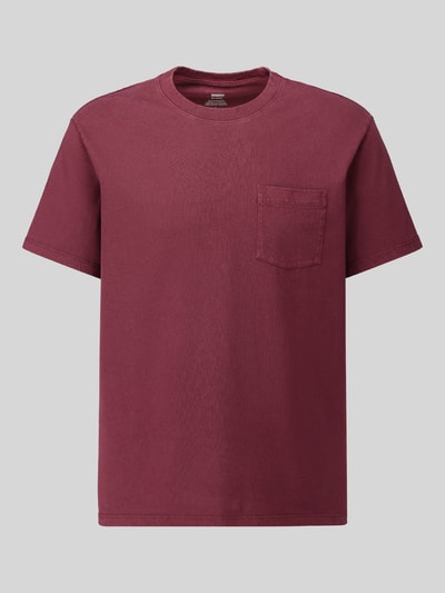 Levi's® Regular Fit T-Shirt aus reiner Baumwolle  Bordeaux 2