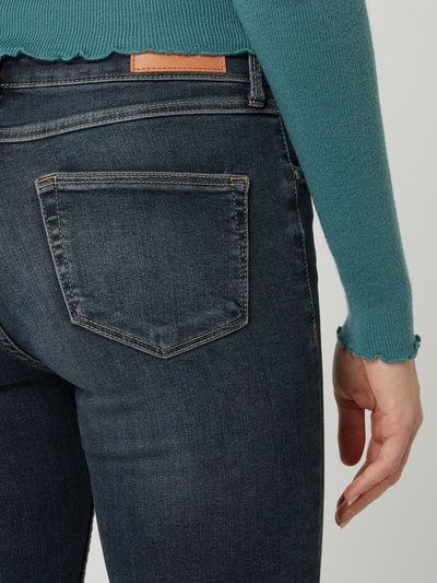 Review Skinny jeans met stretch  Donkerblauw - 3