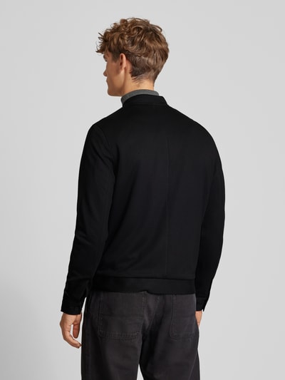 Only & Sons Sweatjack met opstaande kraag, model 'MARK' Zwart - 5