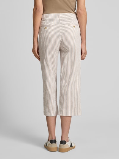 Raphaela By Brax Spodnie materiałowe o skróconym kroju model ‘Lorella’ Beżowy 5