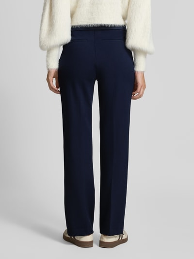 STEHMANN Spodnie materiałowe z kieszeniami z tyłu model ‘Editta’ Granatowy 5