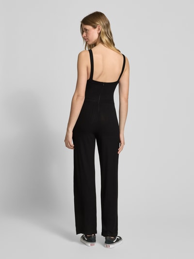 EDITED Kombinezon z efektem prążkowania model ‘Remi’ Czarny 5