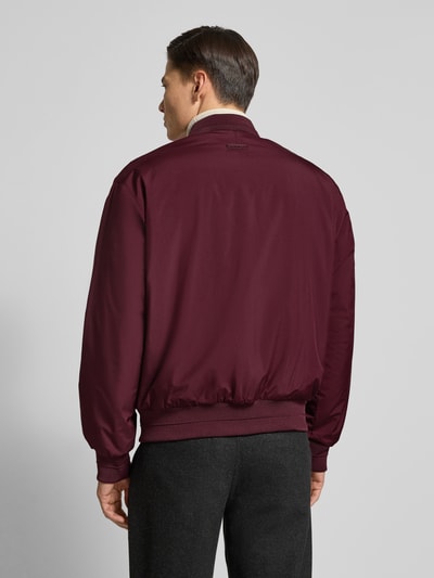 CK Calvin Klein Bomberjack met ritszakken Bordeaux - 4