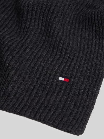Tommy Hilfiger Schal mit Logo-Detail Anthrazit 3