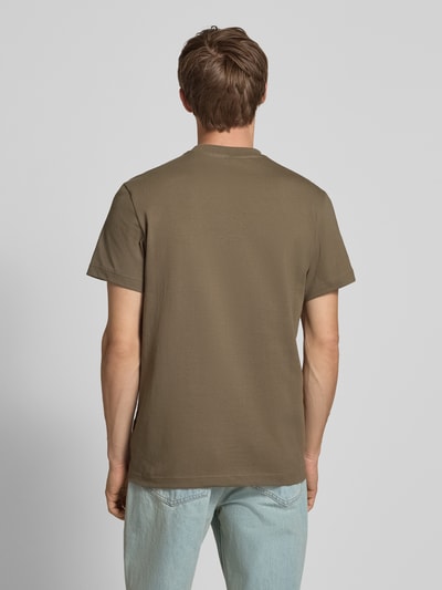 G-Star Raw T-shirt met labelprint, model 'Originals' Leem - 5