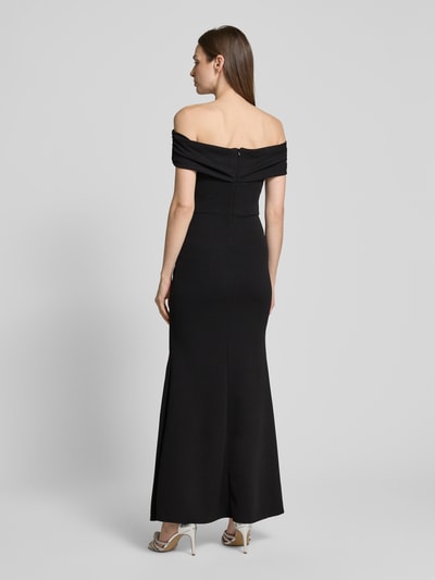 SISTAGLAM Abendkleid mit Gehschlitz Modell 'CAREY' Black 5