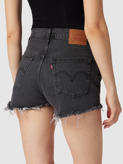 Levi's® Bermudy z postrzępionym dołem Antracytowy 3