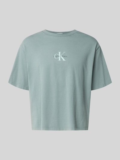 Calvin Klein Jeans Relaxed Fit T-Shirt aus reiner Baumwolle  Lind 2