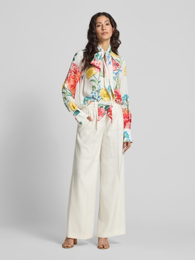 Ted Baker Regular Fit Bluse mit Schleifen-Detail Modell 'luusile' Offwhite 1