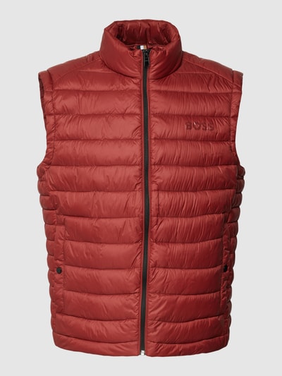 BOSS Bodywarmer met opstaande kraag, model 'Calano' Bordeaux - 2