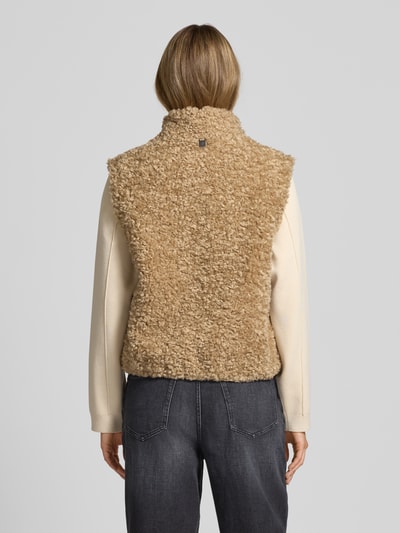 Brax Weste mit Teddyfell Modell 'STYLE.OSLO' Camel 5