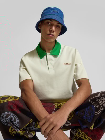 Marni Bucket Hat in Denim-Optik Jeansblau 1