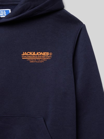 Jack & Jones Hoodie mit Kapuze Modell 'OLIVE' Marine 2