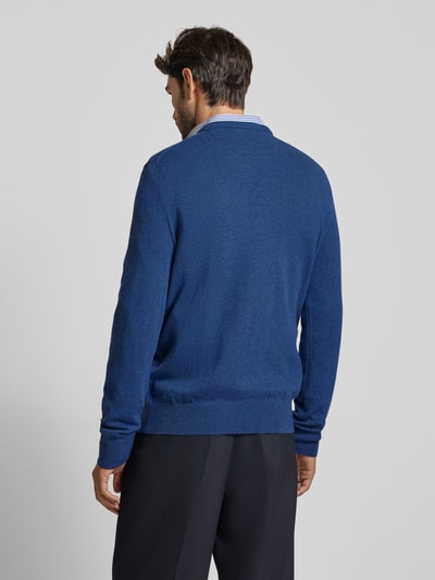 Polo Ralph Lauren Gebreide pullover van lanawol met ronde hals Blauw - 5