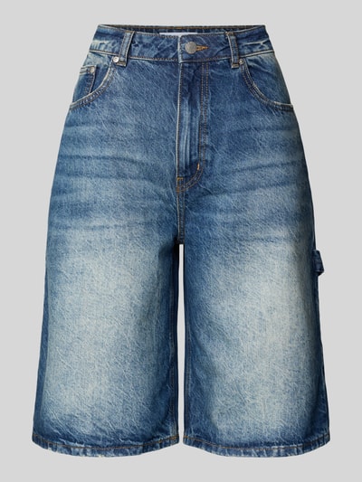 Review Bermudy z 5 kieszeniami Ciemnoniebieski 2