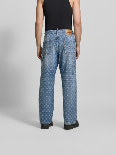Dsquared2 Baggy Fit Jeans aus reiner Baumwolle Jeansblau 5