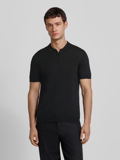 Antony Morato Poloshirt met ribboorden Zwart - 4