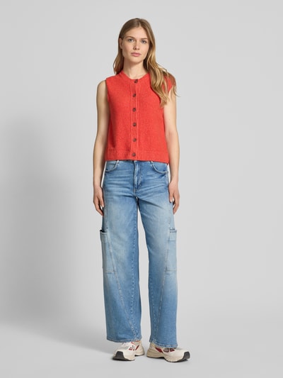 ETIQUETT ESSENTIALS Jeans met steekzakken, model 'Lola' Jeansblauw - 1