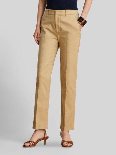 Lauren Ralph Lauren Regular Fit Chino aus Baumwoll-Mix Modell 'ABRIANNA' Beige 4