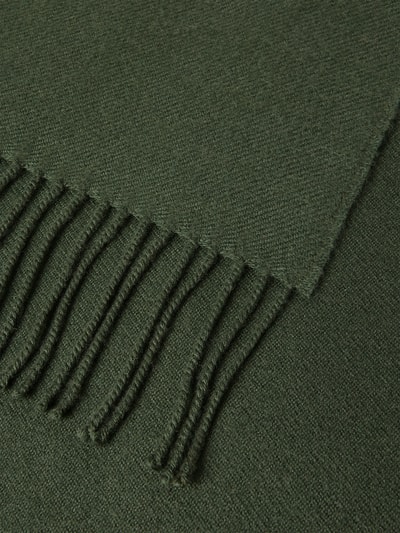 Fraas Szal z frędzlami Ciemnozielony 2