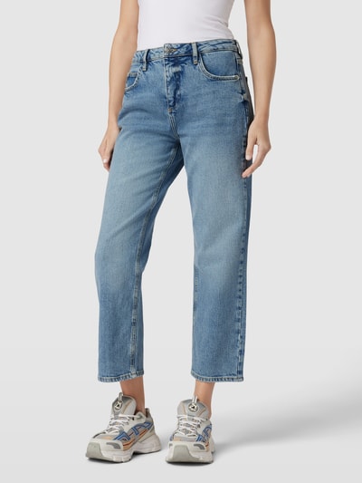 OPUS Jeans in verkürzter Passform Modell 'Lani Glazed' Jeansblau 4